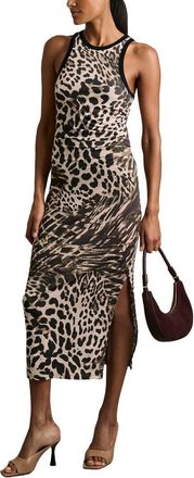 Reiss Lily Printed Jersey Bodycon Dress