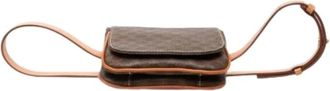 Celine Borsa a tracolla Pre-owned in tela - - Pre-owned - Donna - Marrone - ONE SIZE