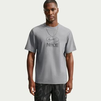 Nike Mens Hyverse Dri-FIT UV Protection Training T-Shirt in Grey | IM3595-084
