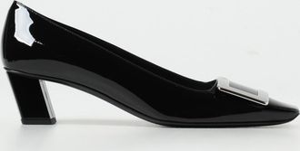 Roger Vivier D&eacute;collet&eacute; Belle Vivier in pelle verniciata con tacco basso