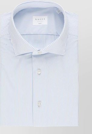 Xacus striped long-sleeve shirt