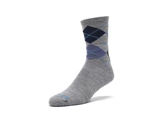 Smartwool Everyday Diamond Jim Crew Socks Mens No Show Socks Shoes Light Gray : XL (Mens Shoe 12-14.5), Wool/Nylon