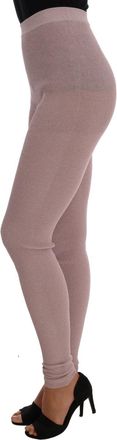 Dolce & Gabbana Pink Stretch Waist Tights Womens Stockings