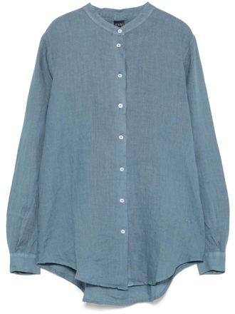 Fay linen shirt - Blue