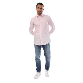 HUGO BOSS Hank S-shirt voor heren (Roze)