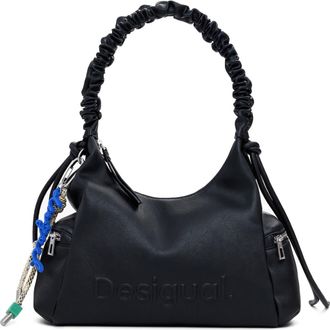 Desigual Faux Leather Shoulder Bag in Black at Nordstrom