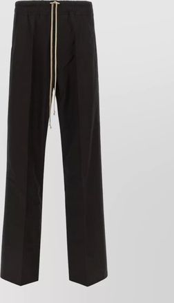 Rick Owens dietrich drawstring trousers featuring back pocket