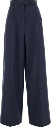 Givenchy Pantaloni dritti in lana - Blu