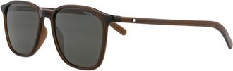 Montblanc Mens Mb0325s 53Mm Sunglasses