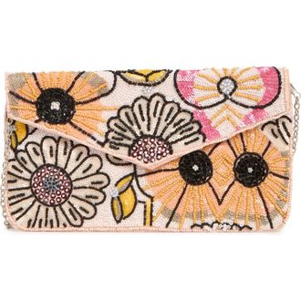 Collection XIIX Floral Beaded Envelope Clutch in Multi Floral at Nordstrom Rack