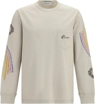 Golden Goose Light Beige Regular T-Shirt
