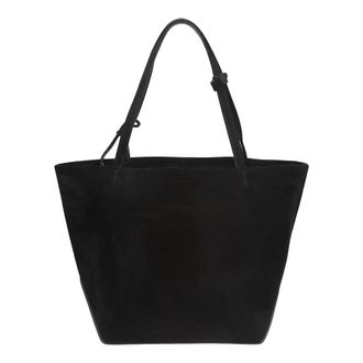 The Row Park Tote Three Edge - Dames - Shoppers - Zwart - ONE Size - Leer - Tassen
