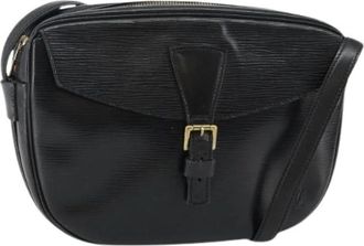 Louis Vuitton Pre-owned Vintage Cross Body Bag - Dames - Vintage Schoudertas - Zwart - ONE Size - Leer - Vintage