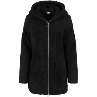 Urban Classics Dames/Dames Sherpa Jas (Zwart)