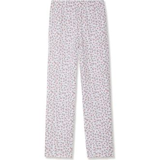Petite Plume Pima Cotton Pointelle Pants in Pink at Nordstrom, Size X-Large
