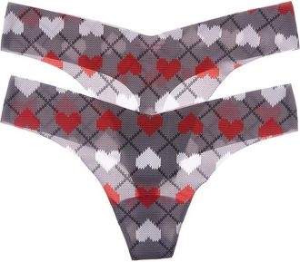 Commando Commando 2Pk Mystery Print Thong