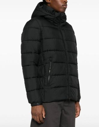 Save The Duck Mens Boris Mito Puffer Jacket Black Clothing > Coats &