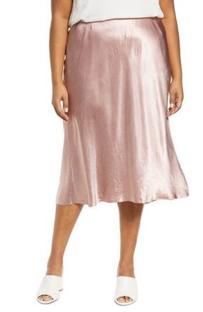 Vince Satin Slip Skirt in Mavue Orchid at Nordstrom Rack, Size Xxx-Large