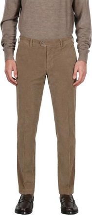 Mason's New York Chino Broek - Heren - Chinos - Bruin - 2XL - Katoen - Broeken