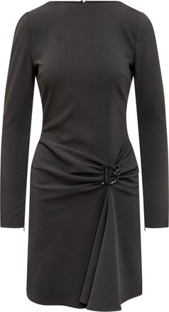 Dsquared2 Dress With Logo Plaque