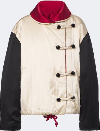 Isabel Marant Bleza reversible silk satin jacket