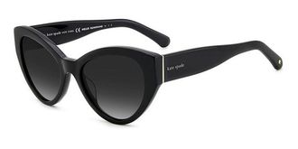 Kate Spade New York Paisleigh/S 807/WJ Womens Sunglasses Black Size 55