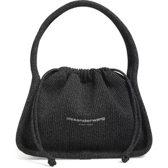 Alexander Wang Small Ryan Handbag in Reflective Charcoal at Nordstrom