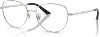 Versace Womens 53mm Silver Eyeglasses VE1312-1001-53