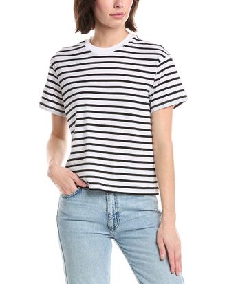 ATM Anthony Thomas Melillo Atm Anthony Thomas Melillo Old Jersey Stripe T-Shirt