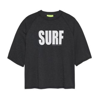 New Amsterdam Surf Association Camiseta de cuello redondo - Tops - Hombre - Negro - M