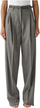 Max Mara Mujer, Pantalones, Gris, Talla: S