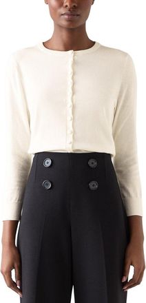 L.k. Bennett Lk Bennett Lottie Wool-Blend Cardigan