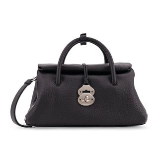 Zanellato Tassen, Dames, Zwart, ONE Size, Leer, Small Dotta Bag