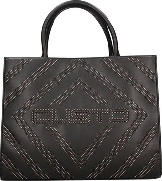 Custo Barcelona Vardor S Stud Shoulder Bag - - Bags - Donna - Nero - ONE SIZE