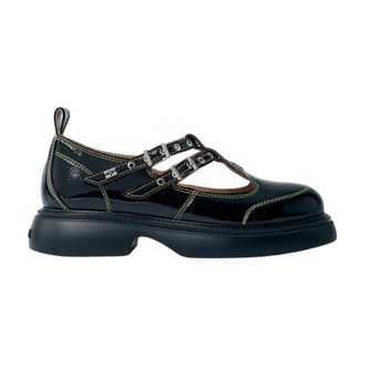 Ganni Dames, Schoenen, Zwart, Maat: 36 EU