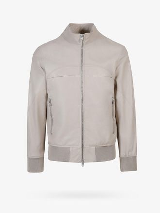 DFour Leather bomber jacket - DFOUR - gender_Man
