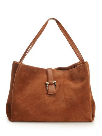 Ferragamo Tote M Shoulder Bags Beige-Donna