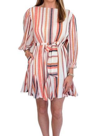 Cleobella Aerin Mini Dress In Ivory Multi
