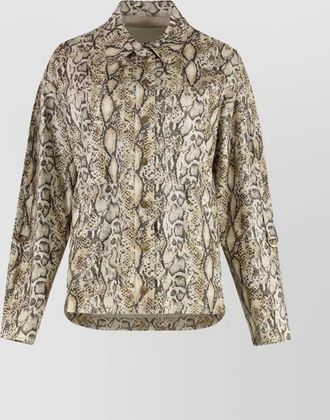 Isabel Marant snake-print shirt