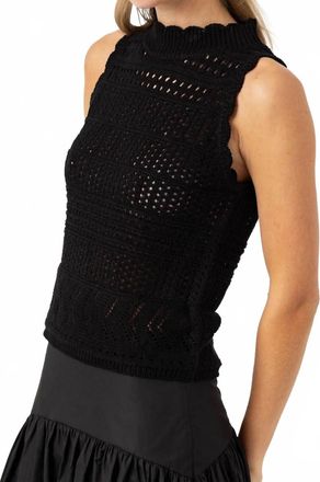 Sundays Crewe Tank In Black