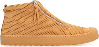Volta Eco-suede high-top sneakers - Heren - Sneakers - Bruin - 40 EU - Leer - Schoenen