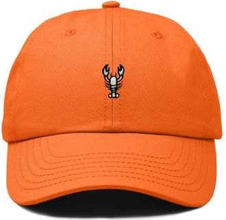 Dalix Lobster Dad Cap in Orange at Nordstrom