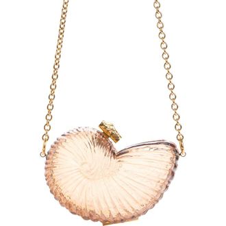 Chlo&eacute; Sea Treasures Clutch in Woodrose at Nordstrom