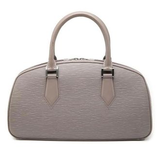 Louis Vuitton Pre-owned Jasmine - Dames - Pre-owned - Paars - Maat: ONE Size Leer