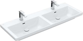Villeroy & Boch Villeroy&boch - Lavabo Doble Con Mueble Subway 3.0 De 1300 X 470