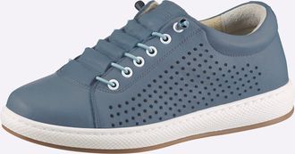 Andrea Conti Sneaker ANDREA CONTI, Damen, Gr. 36, blau, Glattleder, Leder, Rindsleder, Schuhe Sneaker