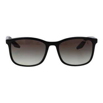 Prada Sunglasses, male, Black, Size: 56 MM Stylish Sunglasses with 0PS A08S