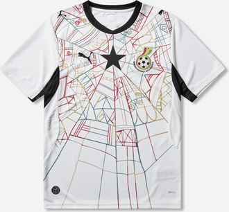 Puma Men s Ghana 2026 Home Jersey White / Black
