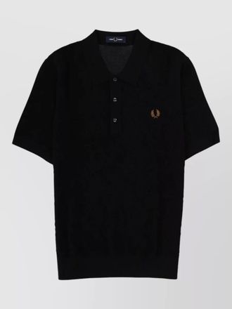 Fred Perry mens shirt polo collar short sleeves