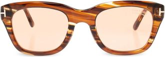 Tom Ford Eyewear Occhiali da sole squadrati - Marrone